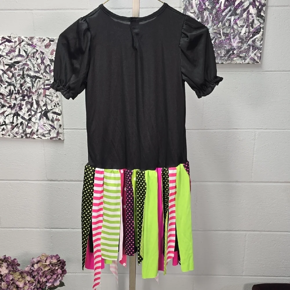 Spirit Black and Pink Skeleton Dress for Kids